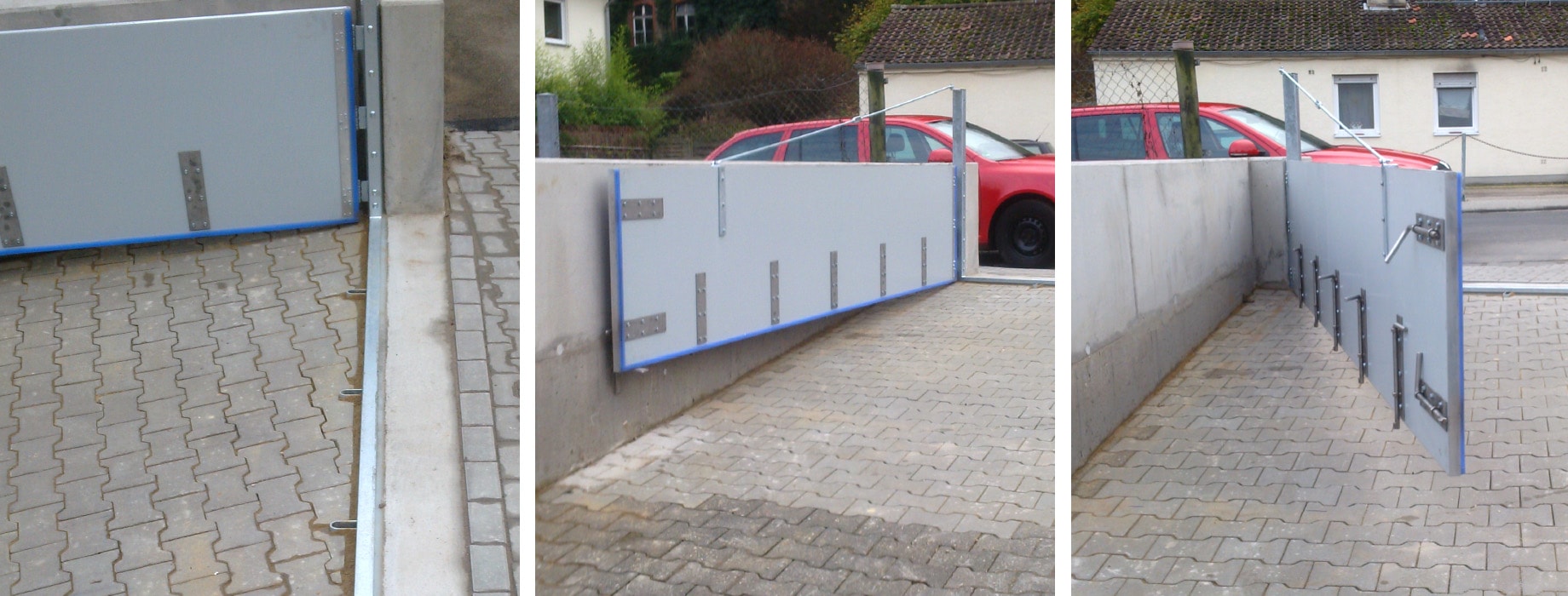 Kellereingang mit Treppe A